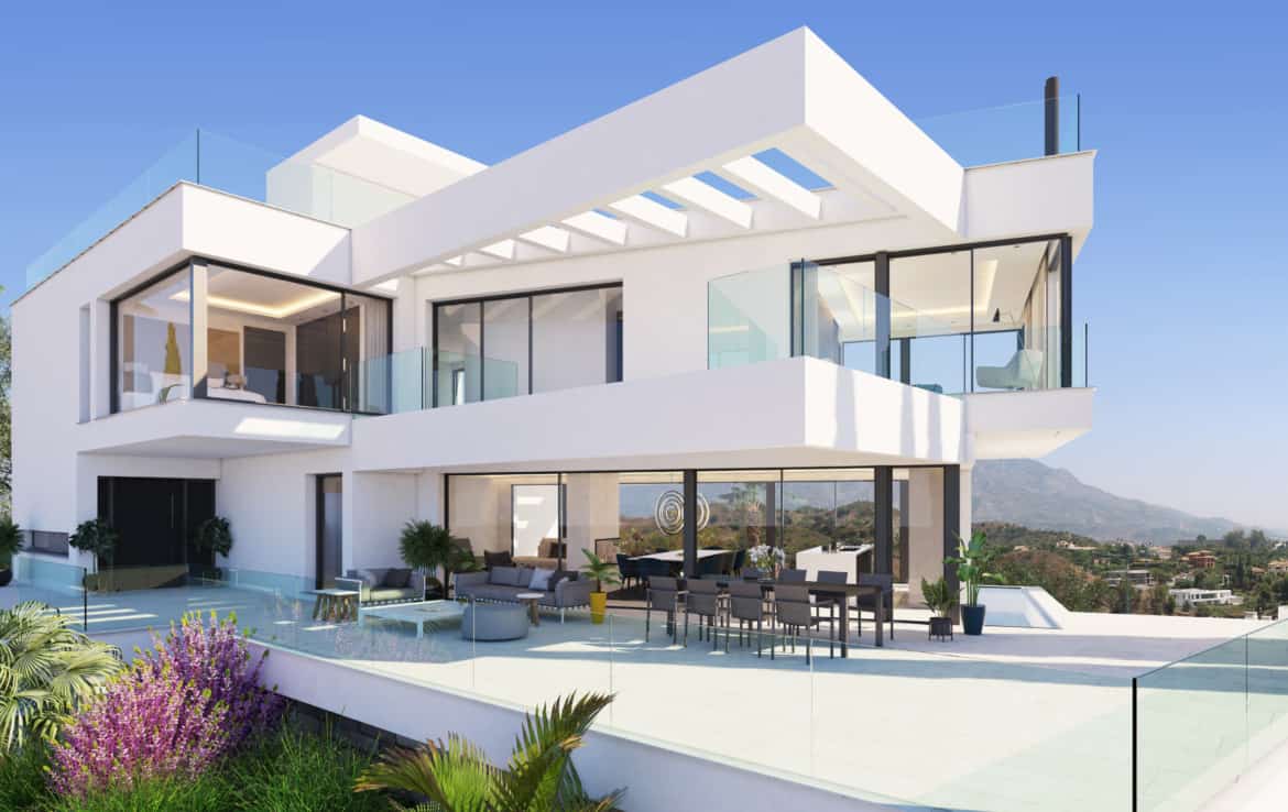 Villa te koop in prestigieuze wijk La Quinta bij Marbella, prachtige architectuur