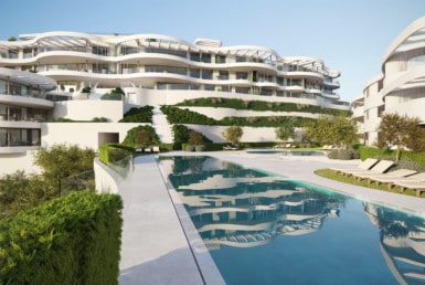 Benahavis, Marbella, Costa del Sol, 49 residenties met schitterende architectuur en uniek zeezicht